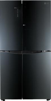 Холодильник LG GC-M257UGLB черный
