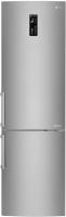 Холодильник LG GB-B60SAFFB серебристый