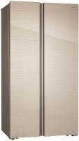 Холодильник HIBERG RFS-560D NFGY бежевый