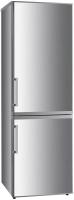 Холодильник Ascoli ADRFI345W нержавеющая сталь