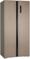 Холодильник HIBERG RFS-480D NFH бежевый