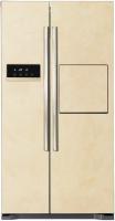Холодильник LG GC-C207GEQV бежевый