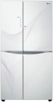 Холодильник LG GR-M257SGKW белый