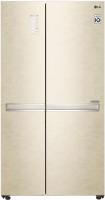 Холодильник LG GC-B247SEDC бежевый