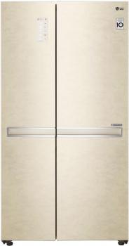 Холодильник LG GC-B247SEDC бежевый