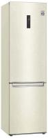 Холодильник LG GA-B509SEUM бежевый