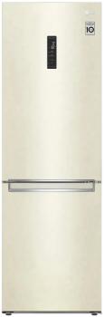 Холодильник LG GA-B459SEUM бежевый