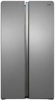 Холодильник Ginzzu NFK-615 серебристый (4894186502306)