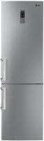Холодильник LG GW-B489EAQW серебристый