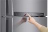Холодильник LG GN-H702HMHZ серебристый