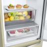 Холодильник LG GW-B509SEHZ бежевый
