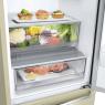 Холодильник LG GW-B509SEJZ бежевый
