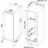 Встраиваемый холодильник Franke FSDR 330 NR V A+ (118.0532.599)