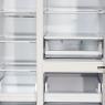 Холодильник Ginzzu NFK-475 нержавеющая сталь (4892645101411)