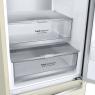 Холодильник LG GA-B509CEUM бежевый