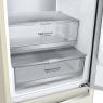 Холодильник LG GA-B509MEUM бежевый