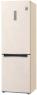 Холодильник LG GA-B459MEWL бежевый